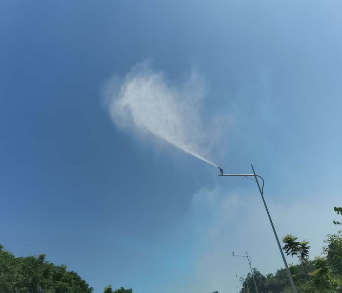 智能高空噴霧除霾系統